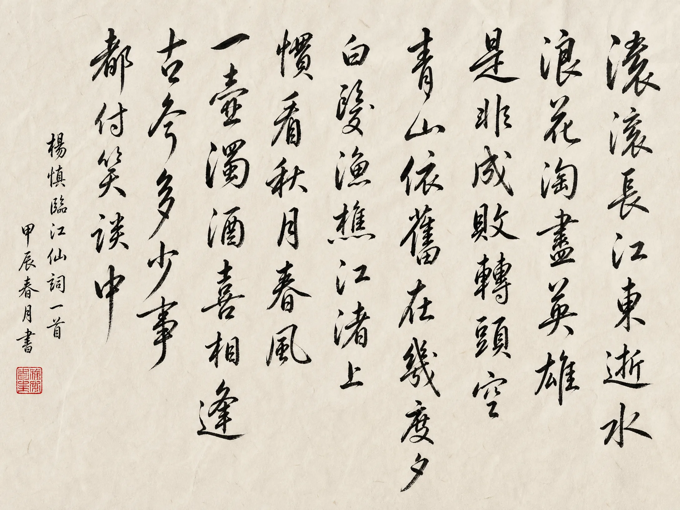 兰亭杯行书专项赛参赛行书作品